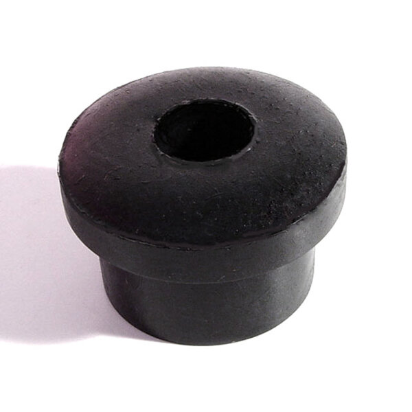 Spring Bushing, for Leaf Springs.  1-1/2" bottom O.D. X 1-1/4" high, with 1/2" I.D.  Each