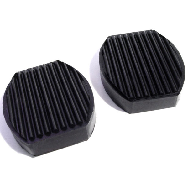 Clutch and Brake Pedal Pads.  2-5/16" wide X 2-3/4" long.  Pair