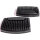 Clutch and Brake Pedal Pads.  3-1/4" wide X 2-1/4" long.  Pair