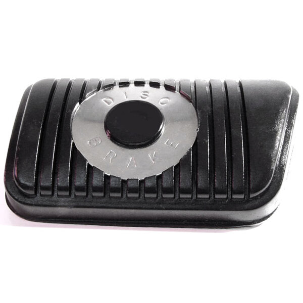 Brake Pedal Pad, for models with manual transmission and disc brakes.  3-7/16" wide.  Each