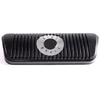 Brake Pedal Pad, with center chrome ring.  For models...