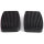 Clutch and Brake Pedal Pads.  High quality reproduction.  2-1/8" wide X 3" long.  Pair