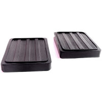 Clutch and Brake Pedal Pads.  3" wide X 3-7/8"...