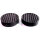 Clutch and Brake Pedal Pads (Black).  2-3/4" wide X 3-3/8" long.  Pair