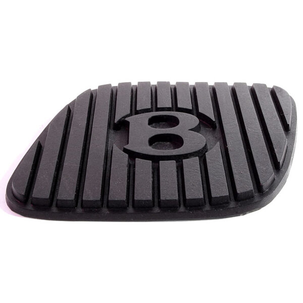 Brake Pedal Pad.  Authentic reproduction of a very difficult part.  3-1/2" wide X 3" long.  Each