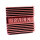 Park Brake Pedal Pad, Red.  Ribbed, authentic reproduction.  2-1/4" wide X 2-1/16" long.  Each