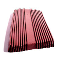 Power Brake Pedal Pad, Red.  Made in curved...