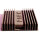 Park Brake Pedal Pad, Saddle Brown.  Ribbed, authentic reproduction.  2-1/4" wide X 2-1/16" long.  Each