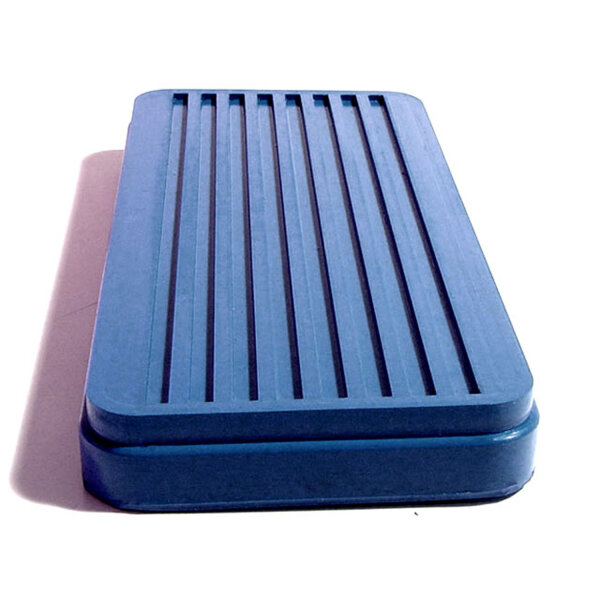Brake Pedal Pad, Blue.  For models with standard brakes and automatic transmission.  5-1/2" wide X 2-5/8" long.  Each