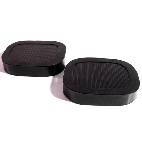 Clutch and Brake Pedal Pads.  2-1/6" wide X 2-5/8" long.  Pair