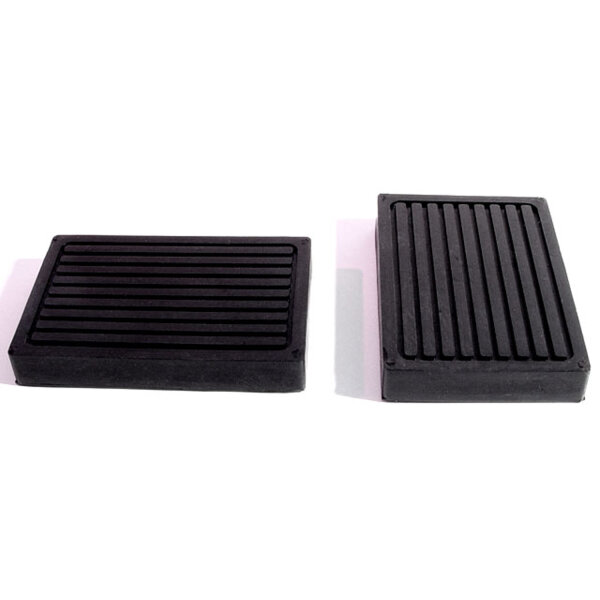 Clutch and Brake Pedal Pads.  2-1/8" wide X 3-1/4" long.  Pair