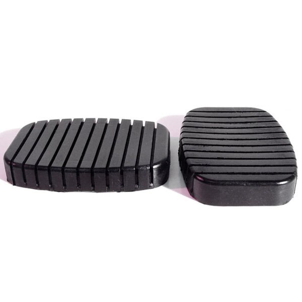 Clutch and Brake Pedal Pads.  For models with standard transmission.  2-1/4" wide X 3-1/4" long.  Pair