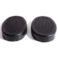 Clutch and Brake Pedal Pads.  Exact reproduction....