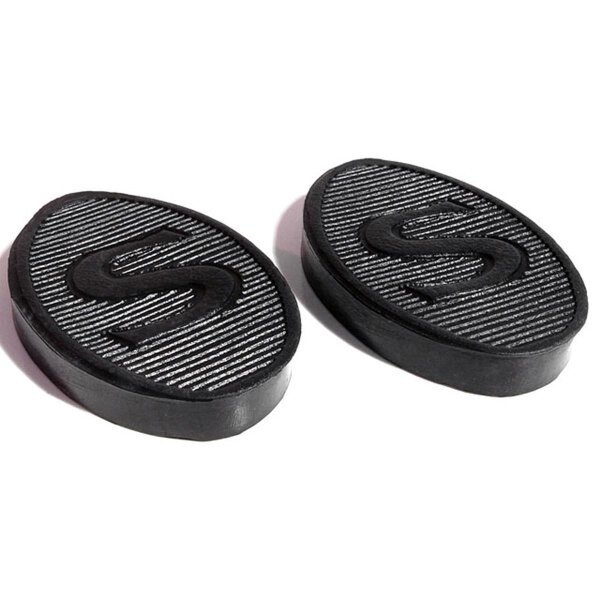 Clutch and Brake Pedal Pads.  1-3/4" wide X 3" long.  Pair
