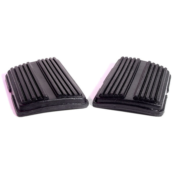 Clutch and Brake Pedal Pads.  3-3/4" wide.  Pair