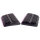 Clutch and Brake Pedal Pads.  3-3/4" wide.  Pair