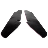 Cowl Side Seals.  Exact reproduction.  9-1/4" long....
