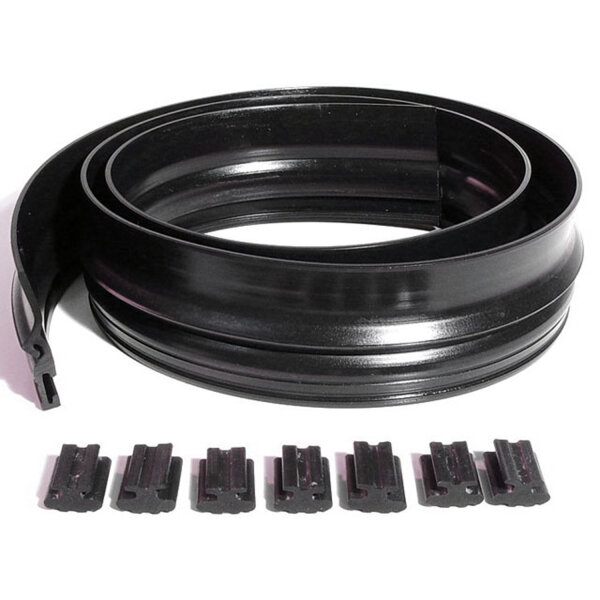 Cowl to Hood Seal.  Includes seven bumpers.  44-1/2" long.  Set