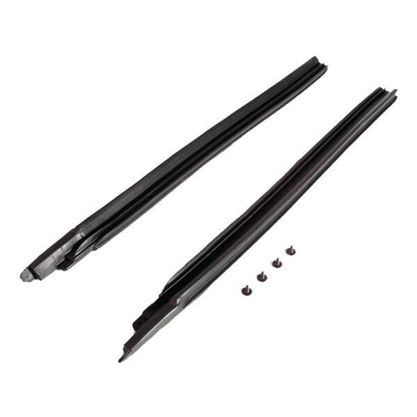 Windshield Pillar Post Seals for Convertibles.  Nice reproduction.  21" long.  Pair