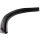 Windshield Center Bar Outer Gasket Molding Retainer.  Use with original steel to retain stainless steel trim to the windshield. 18  in. long. Each.
