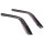 Pillar-to-door seals. Fits 53-55 Corvette convertible. Made with steel cores. Replaces OEM#s 3706965/6. 12 in. long. Pair. R&L.