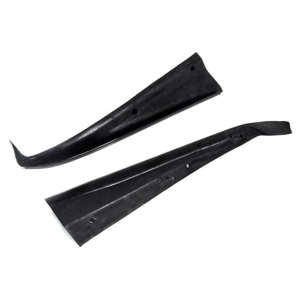 Front Door to Cowl Drain Seal.  12-1/2" long.  Pair