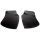 Gravel Shields.  Molded flat without metal backing plates.  Apply with contact cement.  15" long X 7" wide at top and 6-1/4" wide at bottom.  Pair