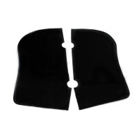 Gravel Shields.  Flat without metal backing plates....
