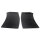 Gravel Shields.  Molded flat without metal backing plates.  Apply with contact cement.  16" long X 8-1/4" wide at top and 7-3/4" wide at bottom.  Pair
