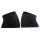 Gravel Shields.  Molded flat without metal backing plates.  Apply with contact cement.  18" long X 9-3/4" wide at bottom.  Pair