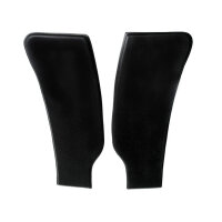 Gravel Shields.  Molded flat without metal backing...