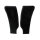 Gravel Shields.  Molded flat without metal backing plates.  Apply with contact cement.  16-1/2" long X 5-1/4" wide at top and 3-3/4" wide at bottom.  Pair
