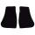 Gravel Shields.  Molded flat without metal backing plates.  Apply with contact cement.  14-1/2" long X 9" wide at top and 6-3/8" wide at bottom.  Pair