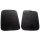 Gravel Shields.  Molded flat without metal backing plates.  Apply with contact cement.  14-1/4" long X 8-1/2" wide at top and 8-1/2" wide at bottom.  Pair