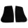 Gravel Shields.  Molded flat without metal backing plates.  Apply with contact cement.  14-1/2" long X 8-3/4" wide at top and 6-1/4" wide at bottom.  Pair