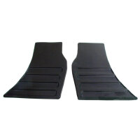 Gravel Shields, for 4-Door Sedan.  Molded flat without...
