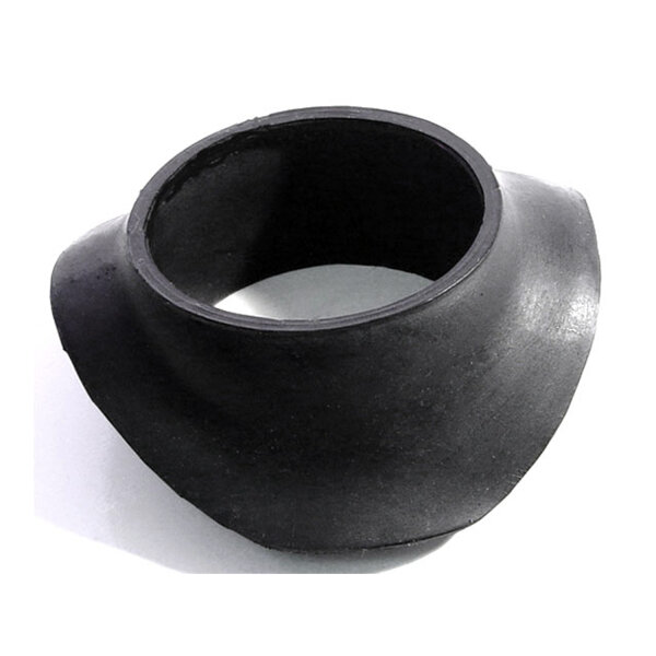 Gas filler grommet. 2 in. ID; 3-1/2 in. oblong length. Dense black rubber. Each.