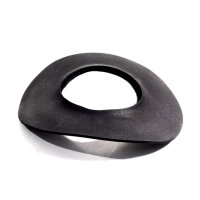 Gas Filler Grommet.  1-3/4" I.D., 4" oblong...