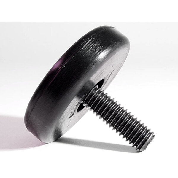 Deck Lid Stop Bumper.  2" diameter, 7/16" thick, 1" bolt.  Each