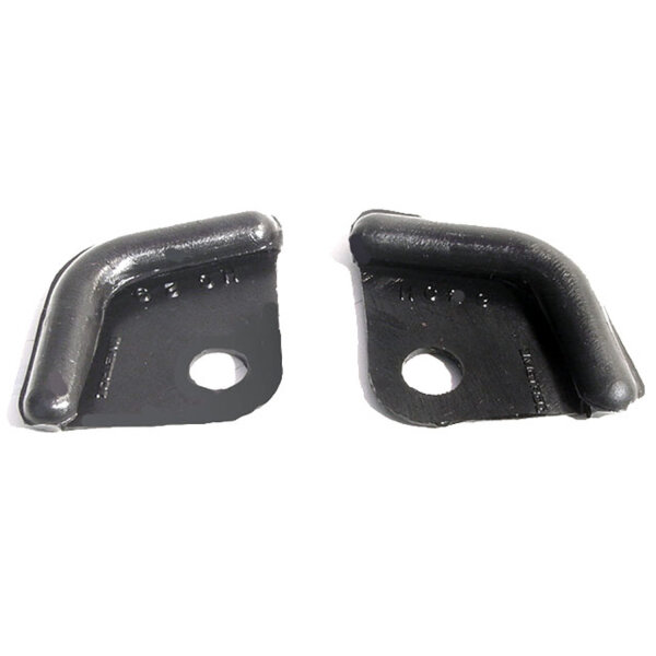 Rear Hood Corners.  1-1/4" wide.  Pair