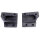 Top Pad Seal for Convertibles.  Positioned at rear quarter.  Made of black rubber with no steel core.  2-1/8" long x 1-7/8" wide.  Pair R&L