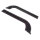 Rear Top Pad Seals for Convertibles.  Made with steel washers molded in holes instead of a steel core that would rust out.  22-1/2" approximate overall length.  Pair R&L
