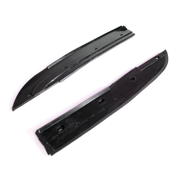 Rear Top Pad Seals for Convertibles.  Made with soft rubber and steel core.  Beautiful reproduction.  21-1/2" long X 3-1/8" wide.  Pair R&L