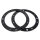 Headlight Ring Seal.  8-1/2" O.D., 6-5/8" I.D.  Pair