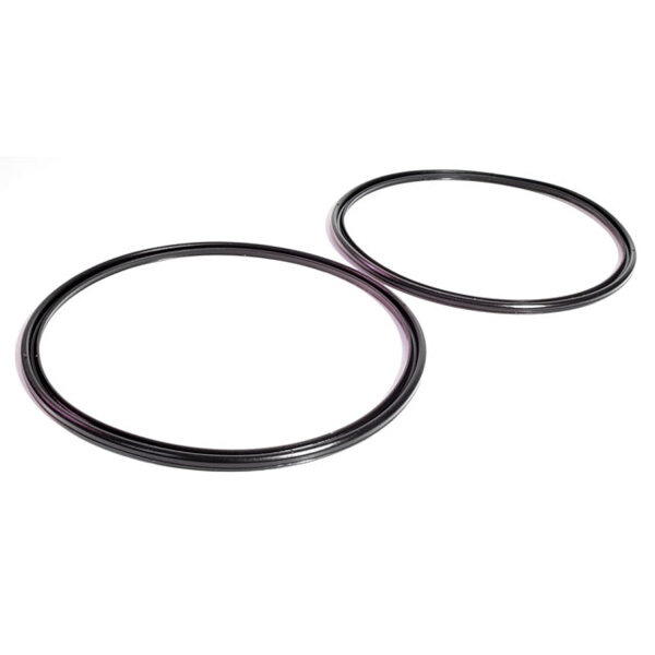 Trim Ring Lens Seals.  Rubber.  7-3/4" O.D., 7-1/8" I.D.  Pair