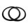 Headlight Ring Seal.  6-3/4" O.D., 5-3/4" I.D.  Pair