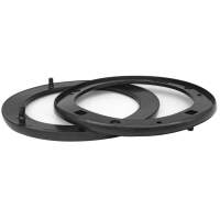 Headlight trim ring seals. Backdraft Cobra. Dense rubber...