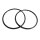 Trim Ring Lens Seal.  7-1/2" O.D., 6-7/8" I.D.  Pair