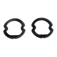 Tail-light Lens Gaskets.  Made of black sponge.  Pair