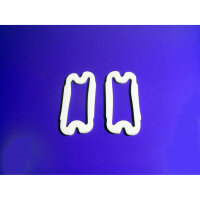 Park Light Lens Gaskets.  Made of white sponge.  Pair